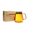 Hario Glass Coffee and Tea Server - Amber (600ml)