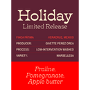 Holiday Limited Release Givette Pérez Orea Washed
